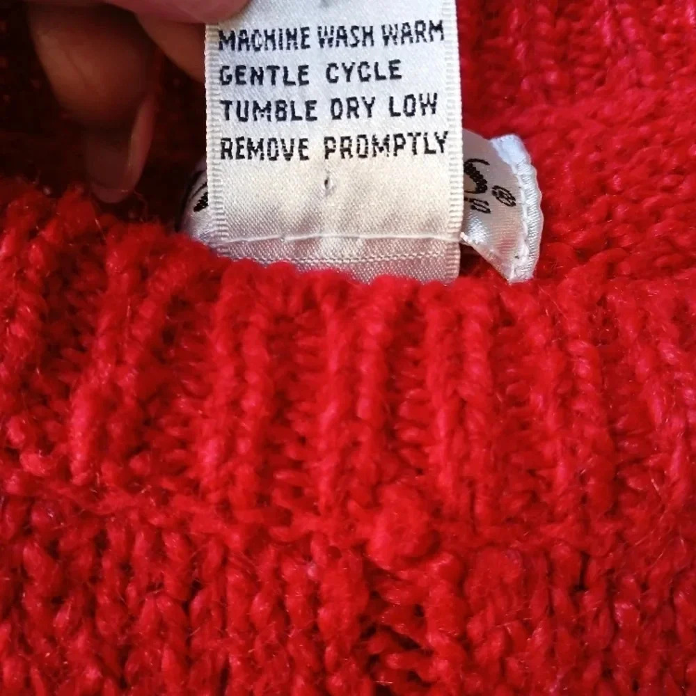 Partners by Mervyns Vintage Red Crew Neck Sweater - Picture 5 of 10